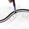 Kearing® Flexible Curve Ruler, Bendable Rulers for Dressmaking, Fasion Design & Engineering Drawing, Assorted Sizes